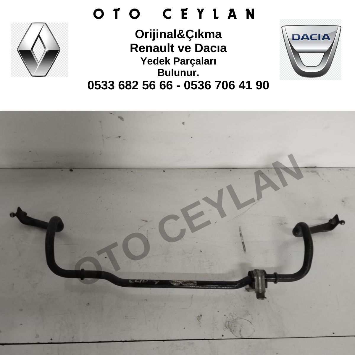 Clio 4 Viraj Demiri Orijinal Çıkma