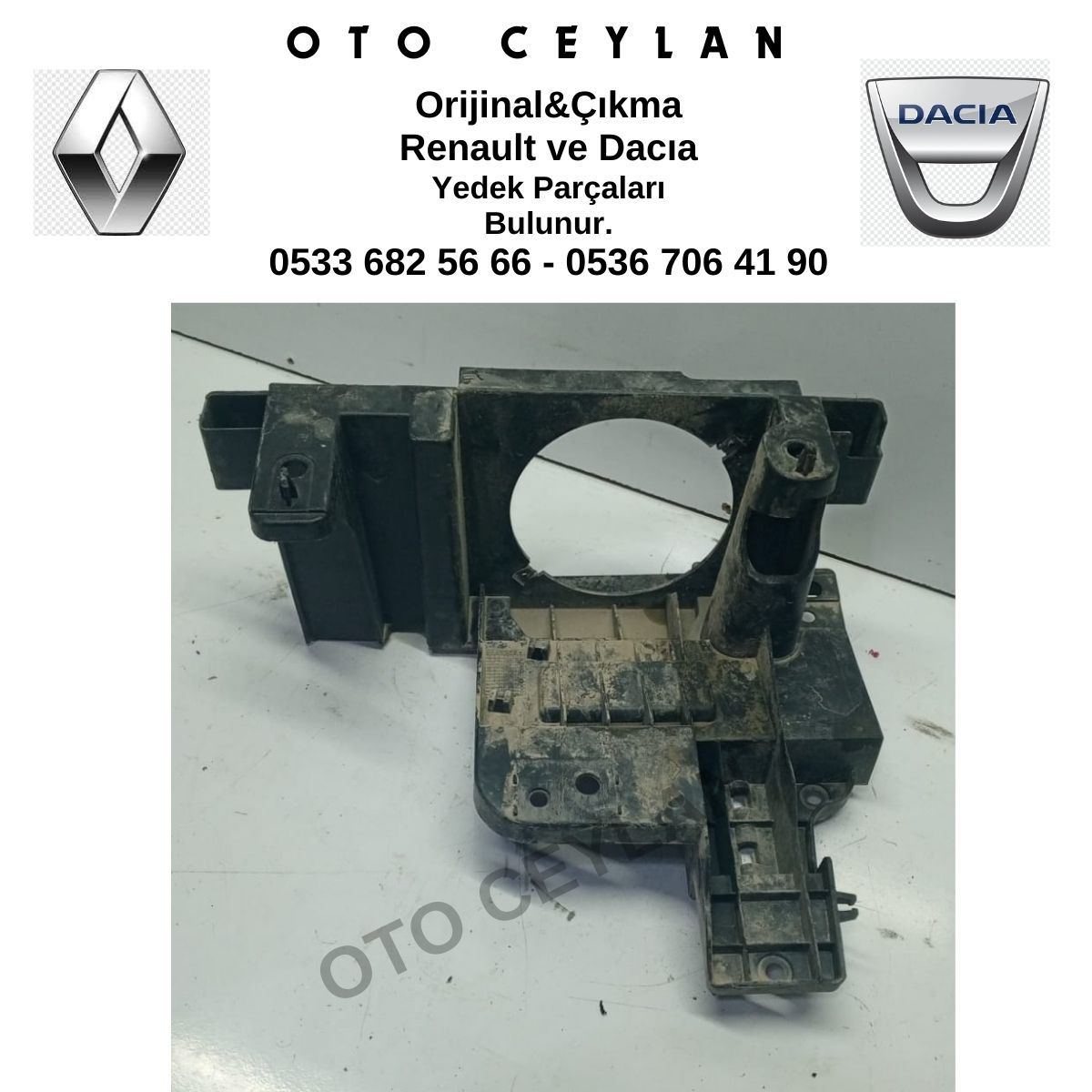 8200890409 Kango Bagaj Hoparlör Yuvası Orijinal Çıkma