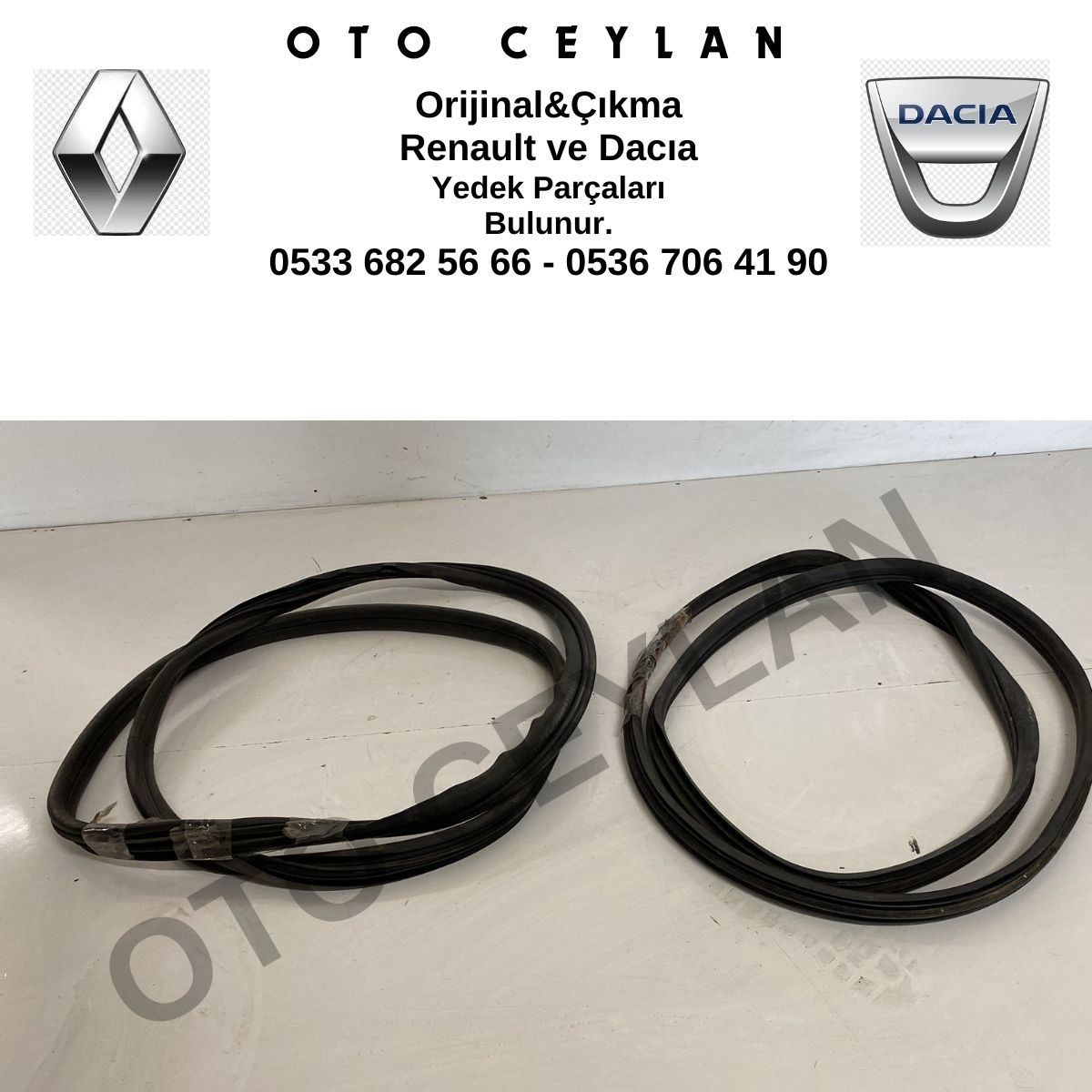 Megane 2 Arka Kapı Toz Fitili TK Orijinal Çıkma