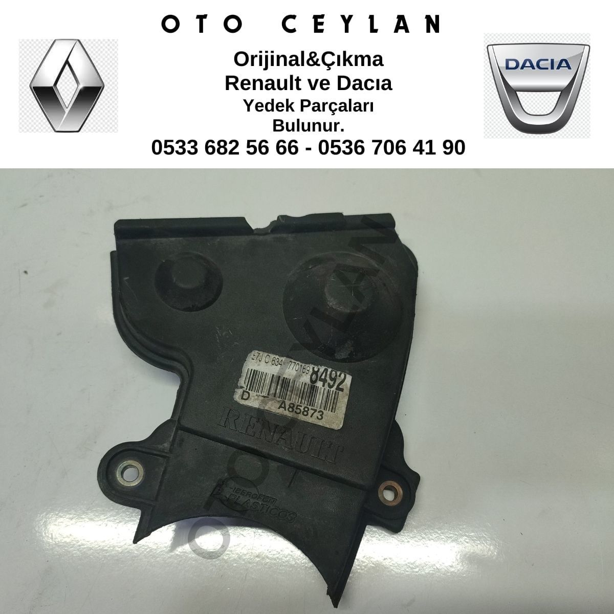 7701698492 Clıo Triger Kapağı Çıkma Orijinal