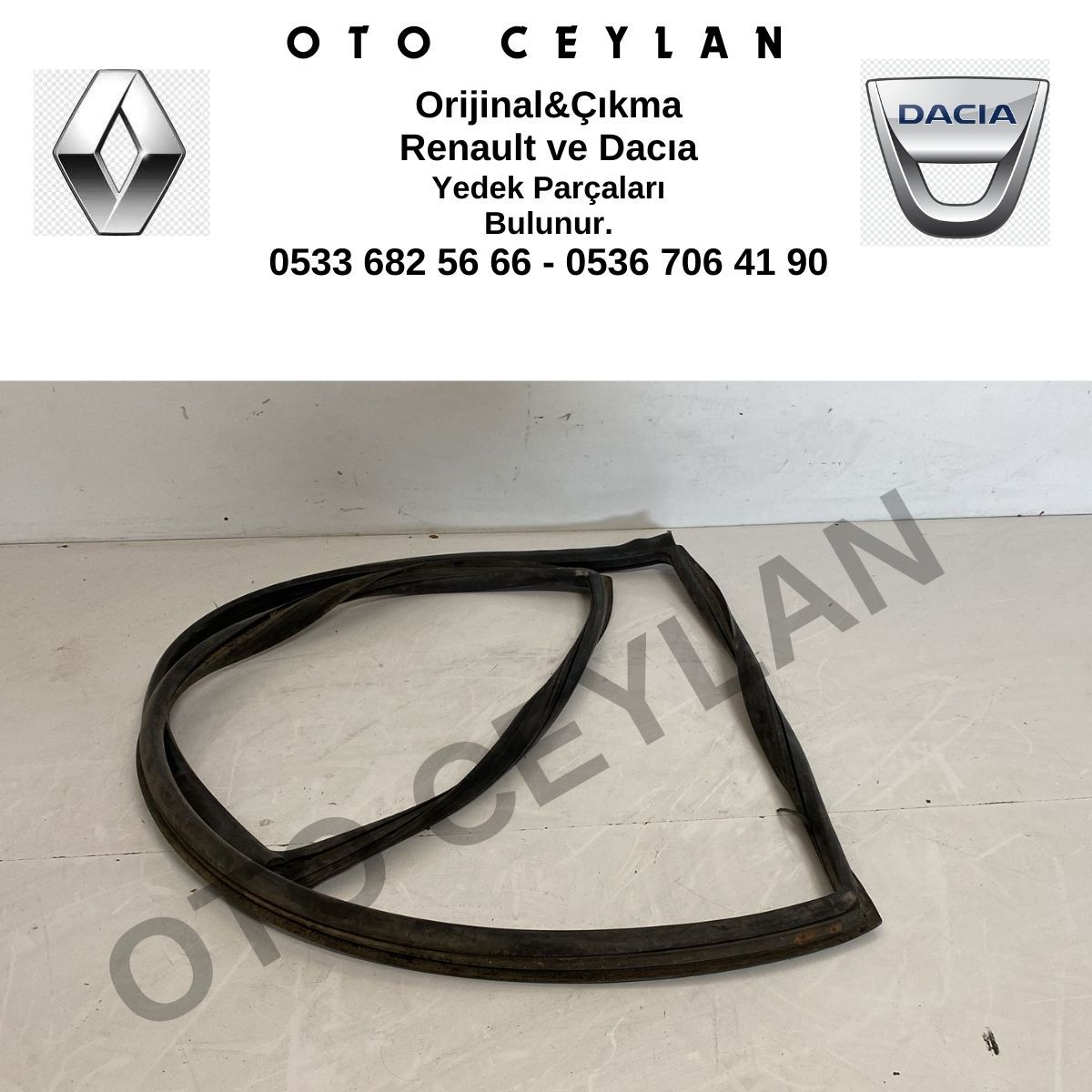 Renault 19 Ön Cam Fitili Orijinal Çıkma