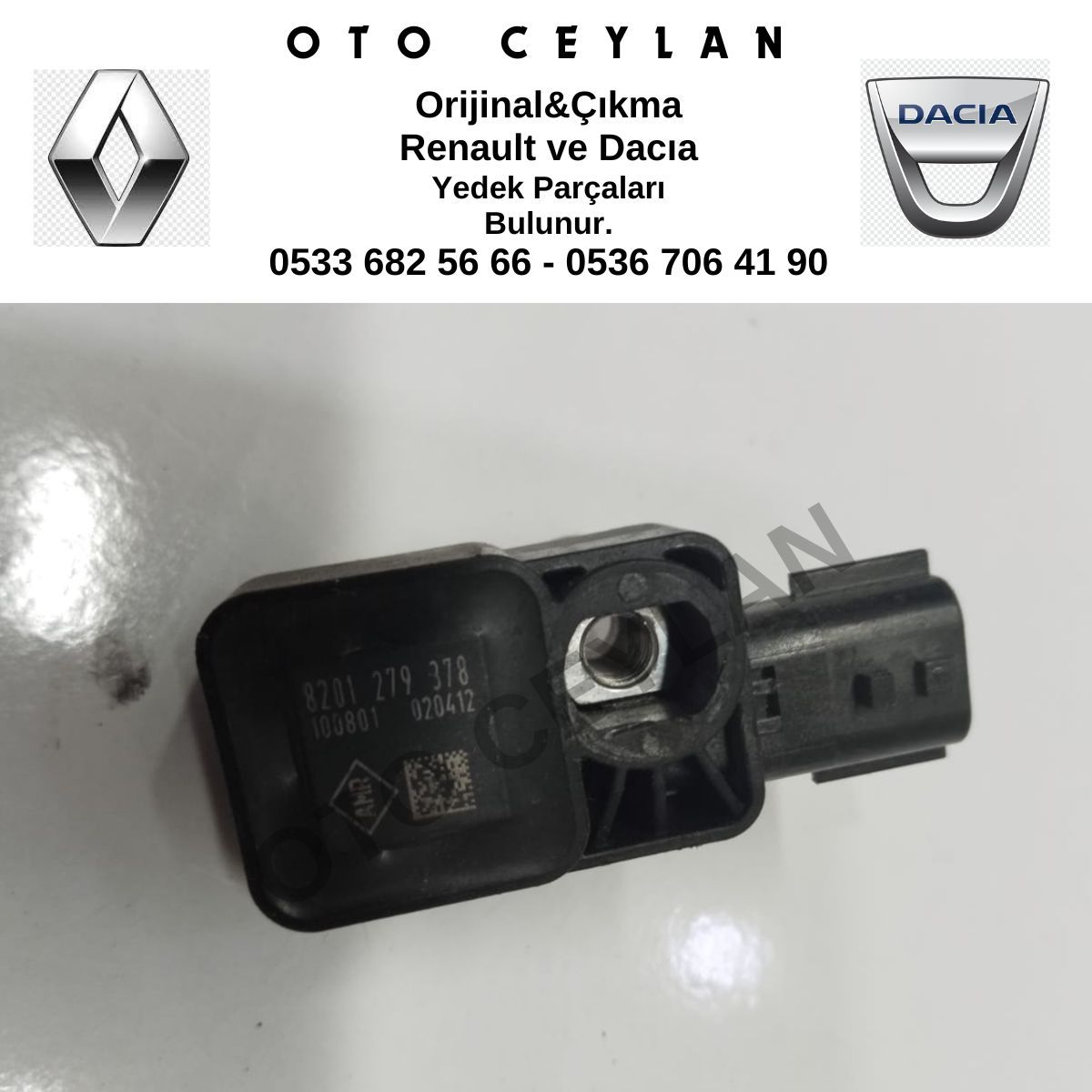 8201279378 8200385078 Megane 3 Fluence Yan Hava Yastık Kaptörü Orijinal Çıkma