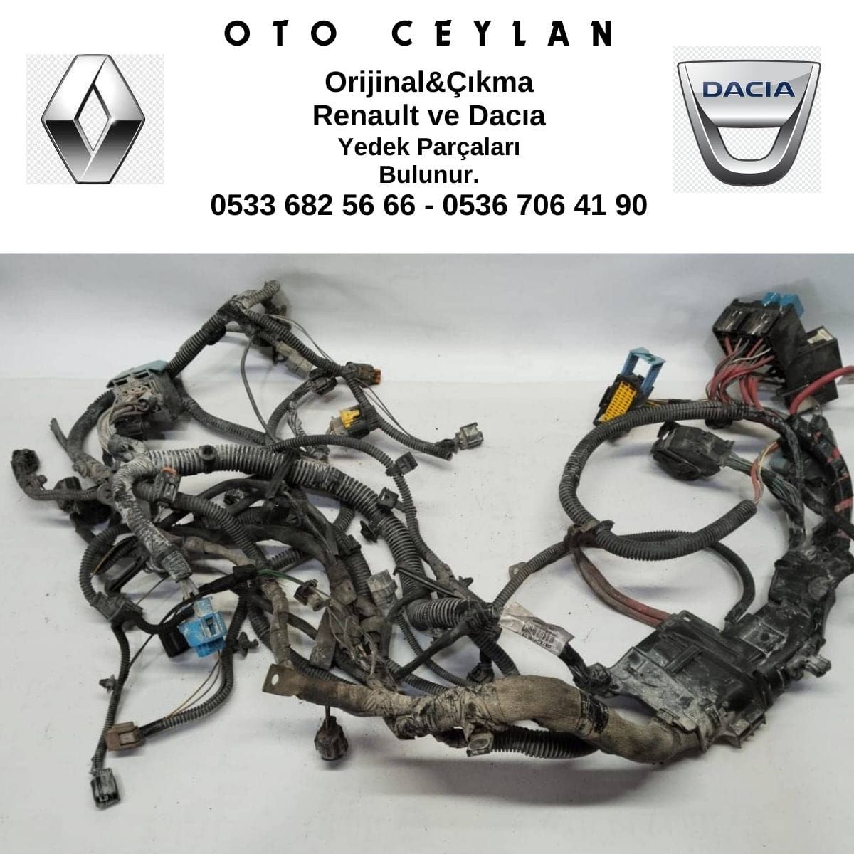 240115042R Dokker Motor Tesisatı Çıkma
