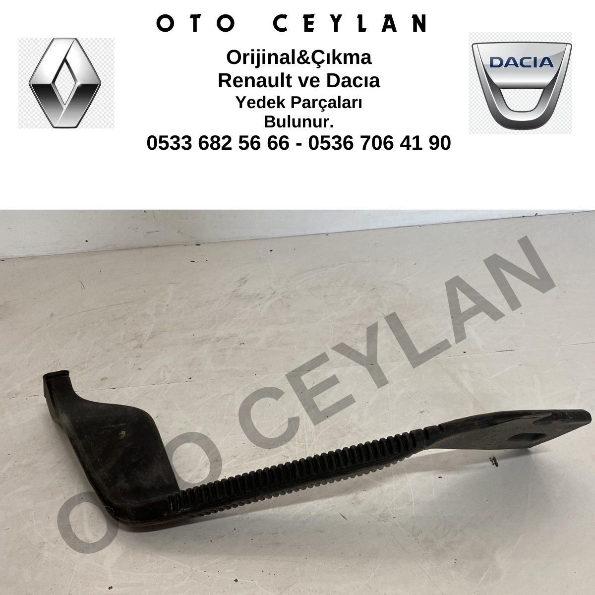 8200296705 Clio 3 Havalandırma Borusu Orijinal Çıkma