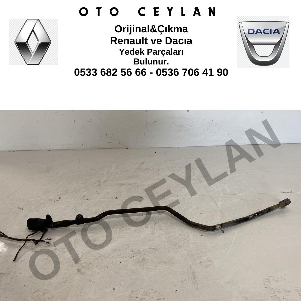 Clio Vites Alt Levyesi Orijinal Çıkma
