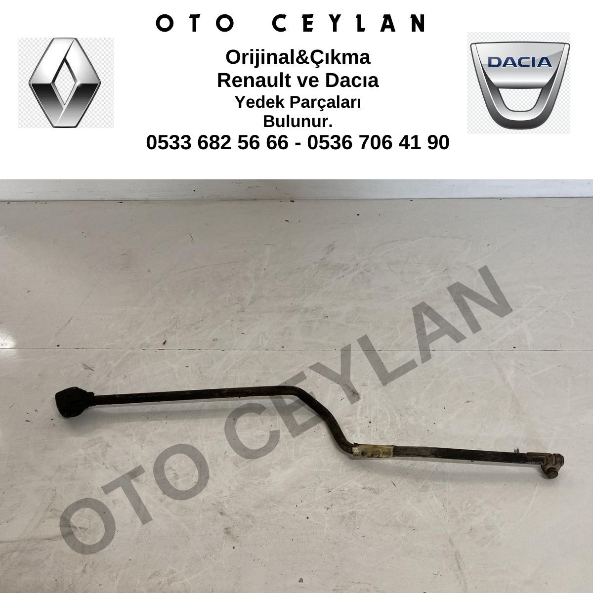 Renault 19 Vites Alt Levyesi Orijinal Çıkma