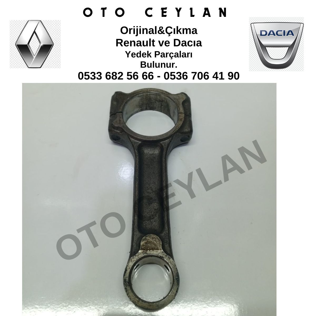 7701475074 Clio 2 Piston Kolu Orijinal Çıkma
