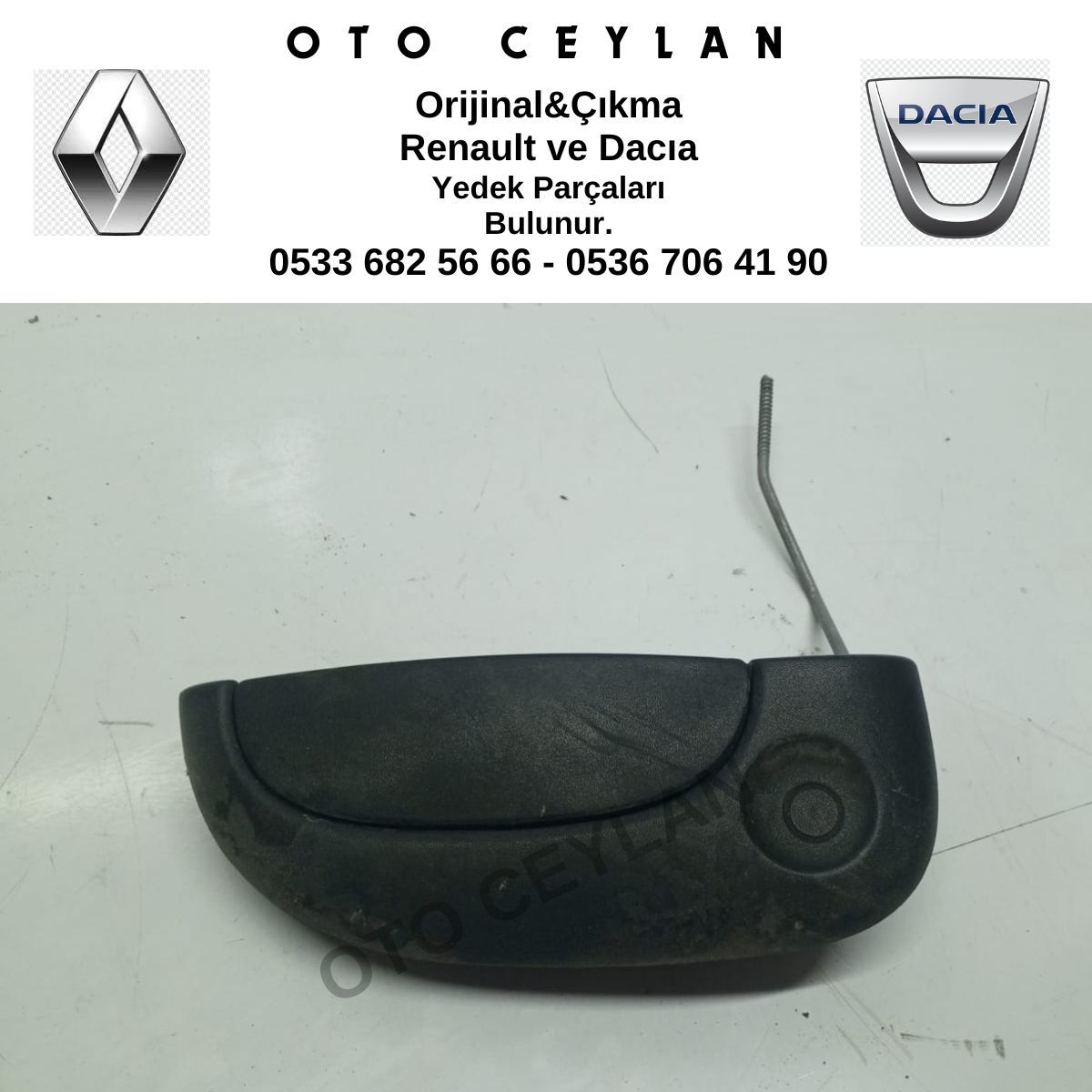 7700354479 Kango Dış Kapı Kolu Orijinal Çıkma