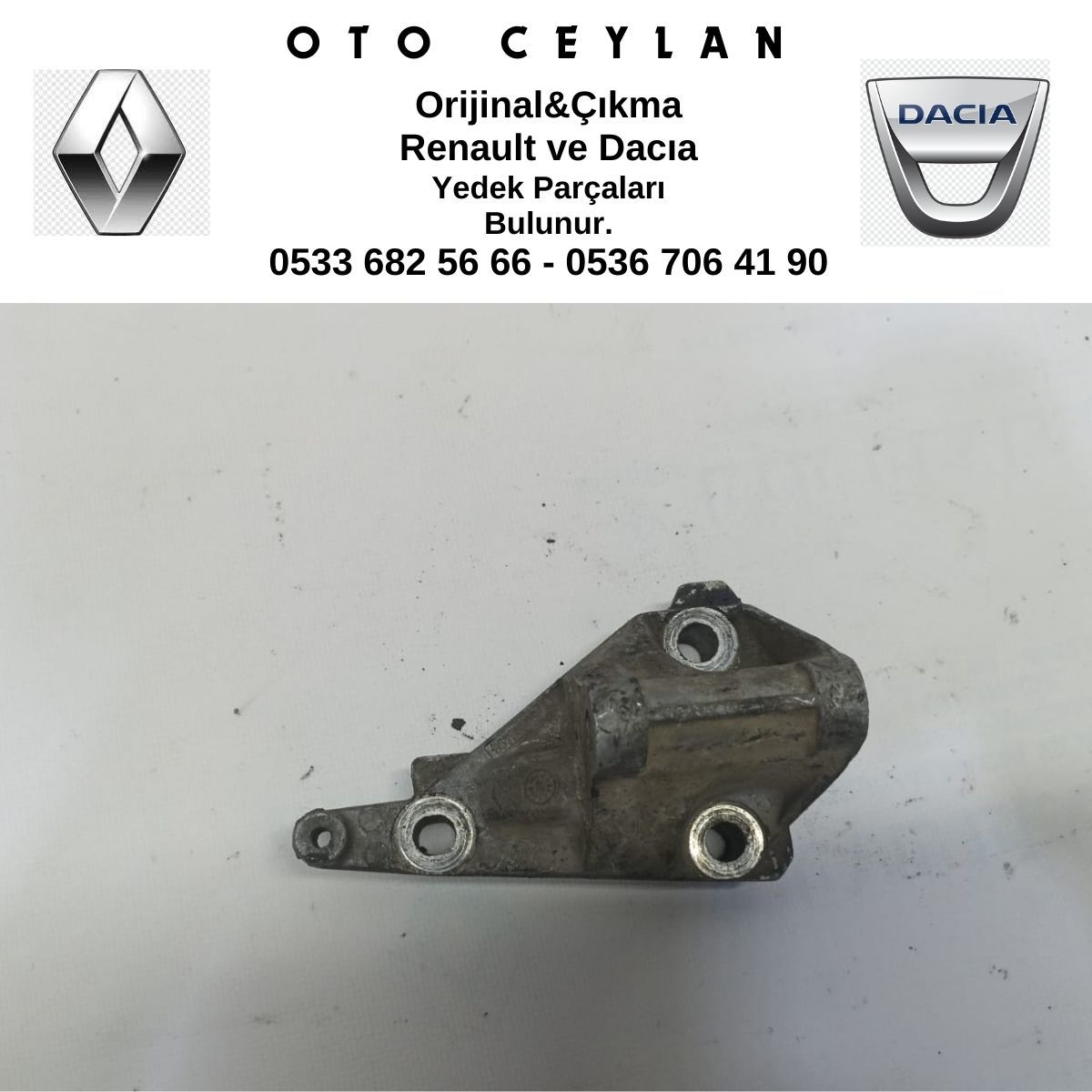 7700598496 Kangoo Sarj Dinamo Braketi