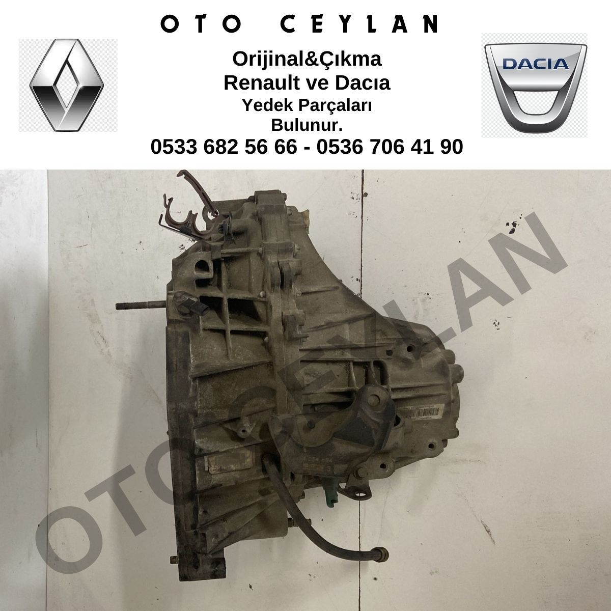 8200685429 Megane 3 Şanzıman 1.4 16v Turbolu Çıkma