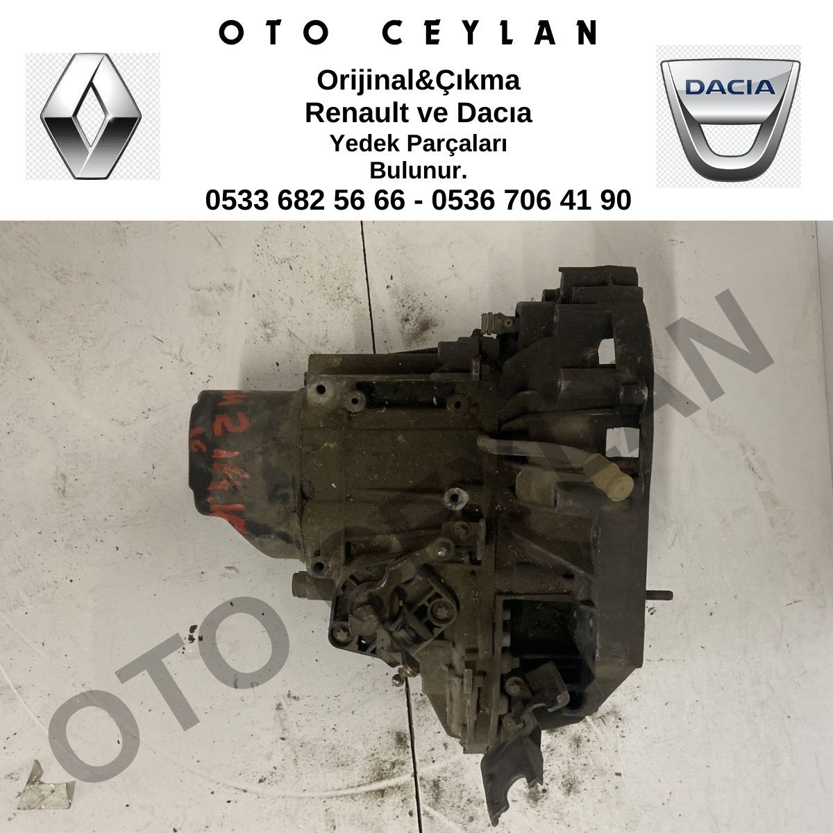 8200302342 Megane 2 Şanzıman Benzinli 1.4 16v K4J Orijinal Çıkma