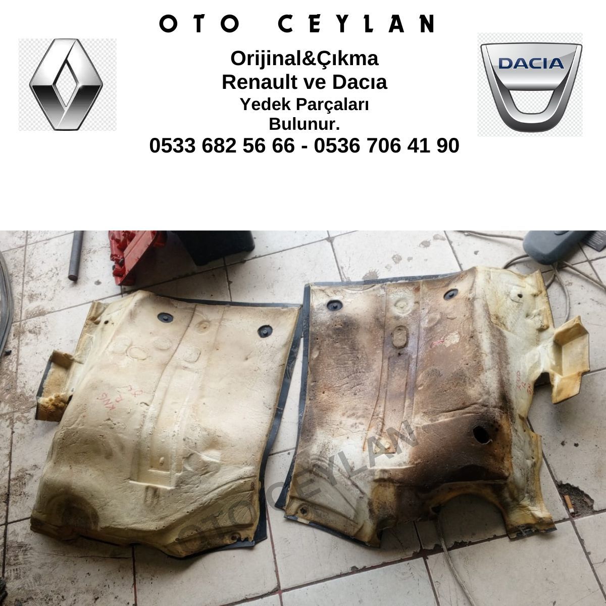 Kango Ön Taban Süngeri Orijinal Çıkma