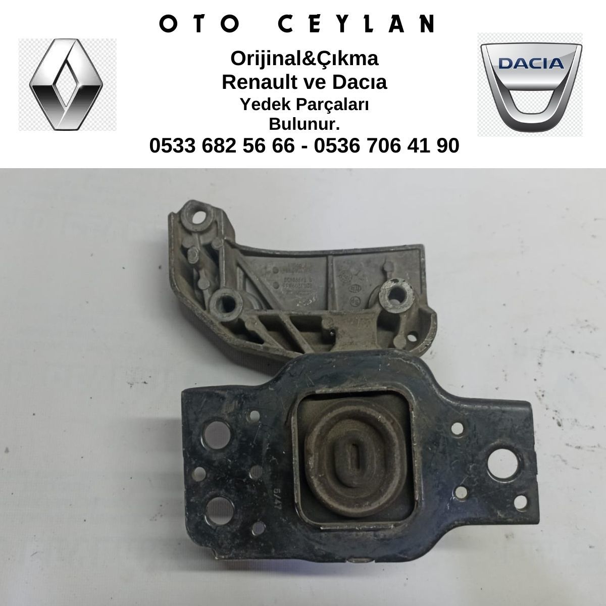 8200209855 Megane 2 Sağ Motor Kulağı Çıkma