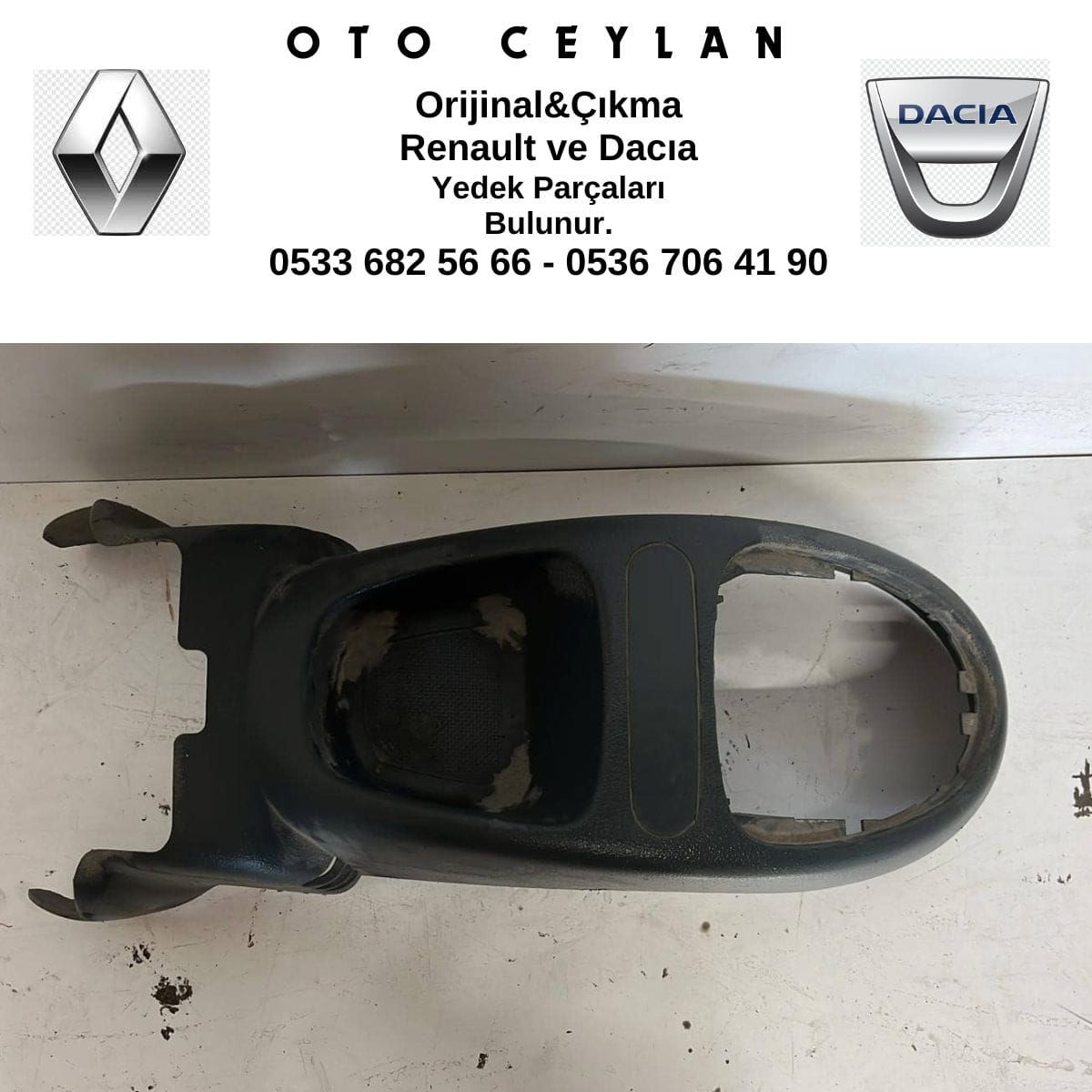 8200061125 Kangoo Vites Konsolu Çıkma Orjinal