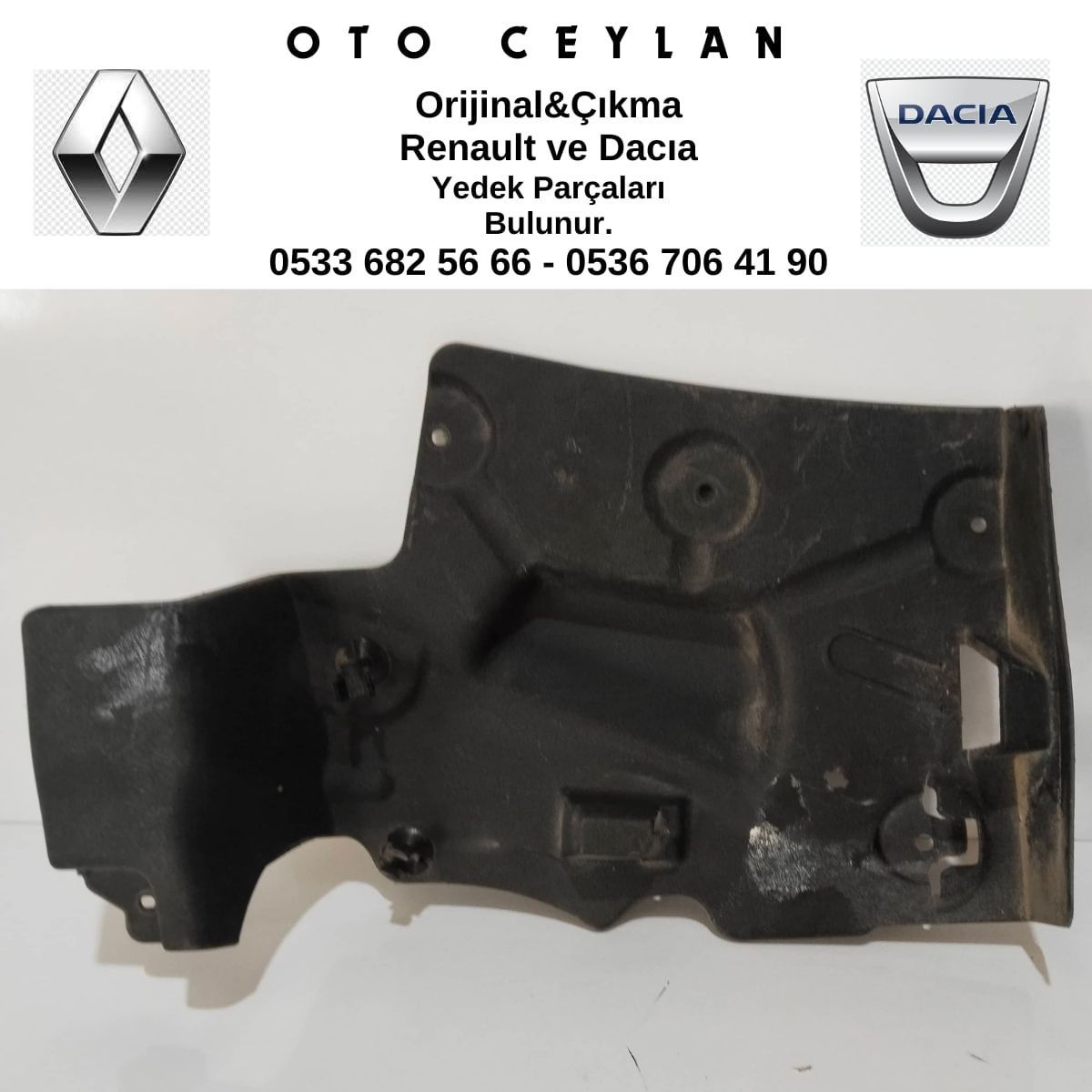 7700435287 Clio 2 Sol Bagaj Kaplaması Çıkma Orjinal