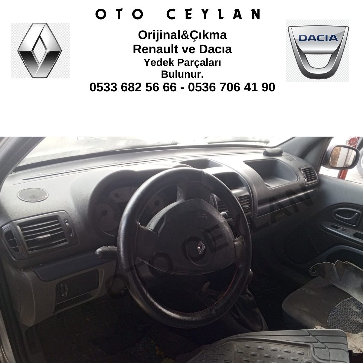 Clio Göğüslük Orijinal Çıkma