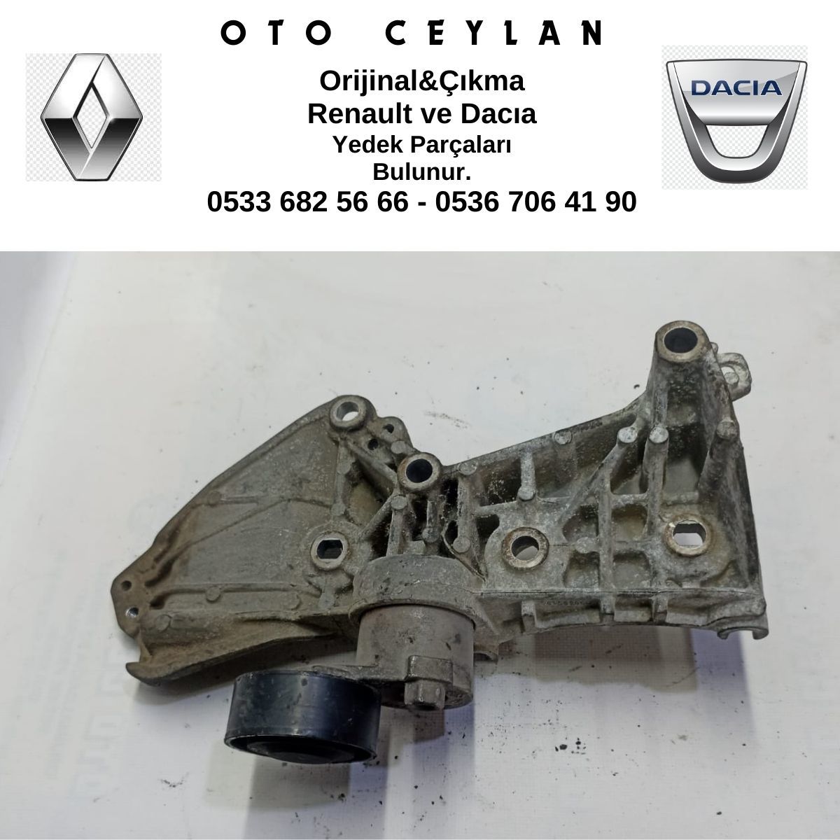 8200659494 Clio 3 Alternatör Suportu Çıkma