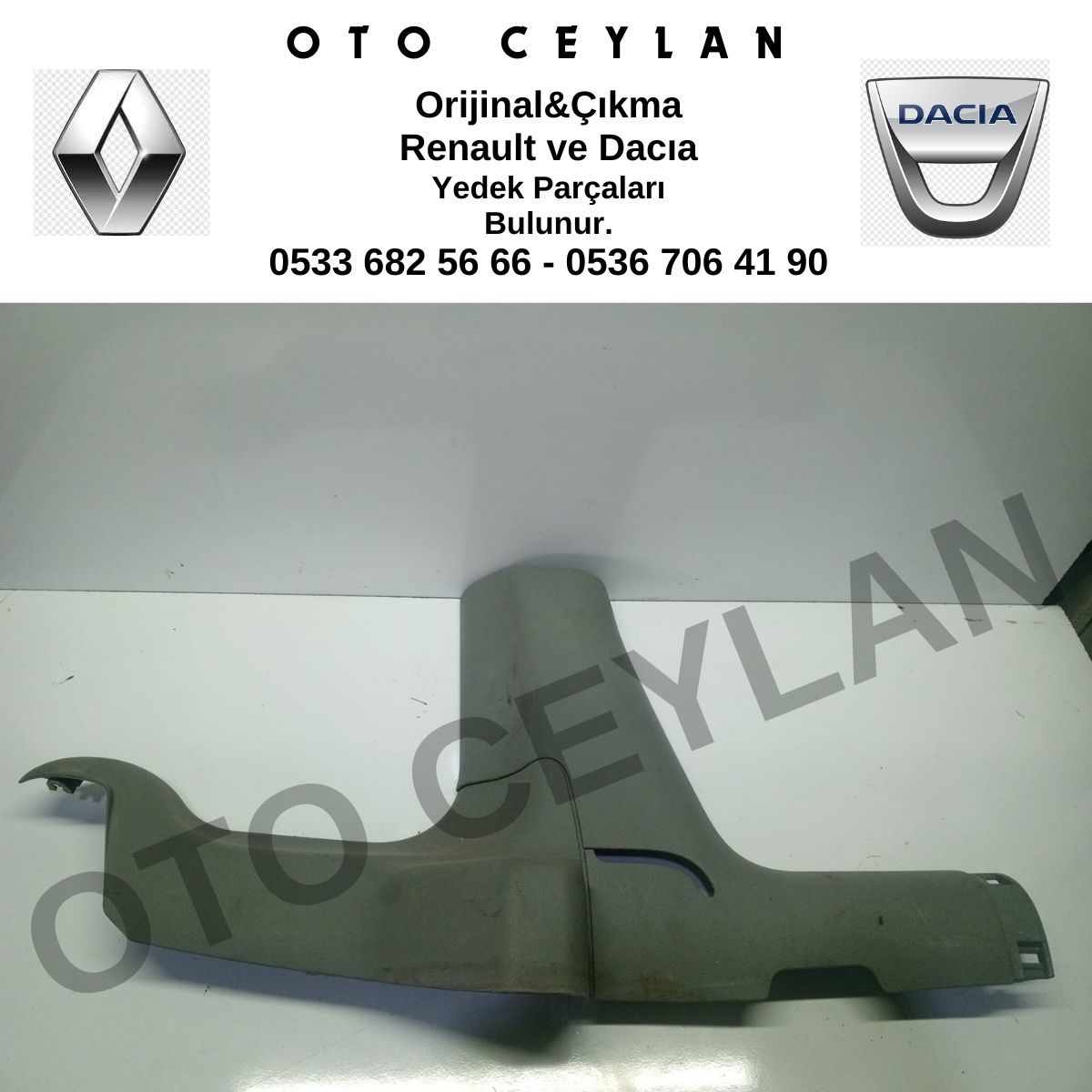 8200272787 Kango 2007 Sütun Döşeme Ön Sol Orijinal Çıkma