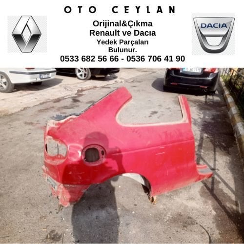 Megan Coupe Sağ Arka Çamurluk Çıkma