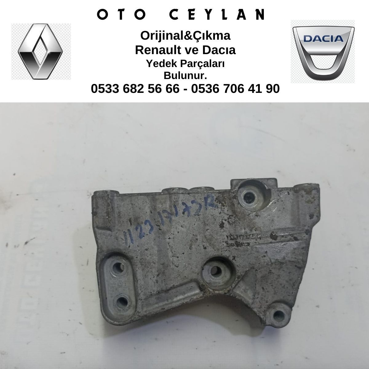 112317173R Clio 4 Motor Bağlantı Sportu Çıkma