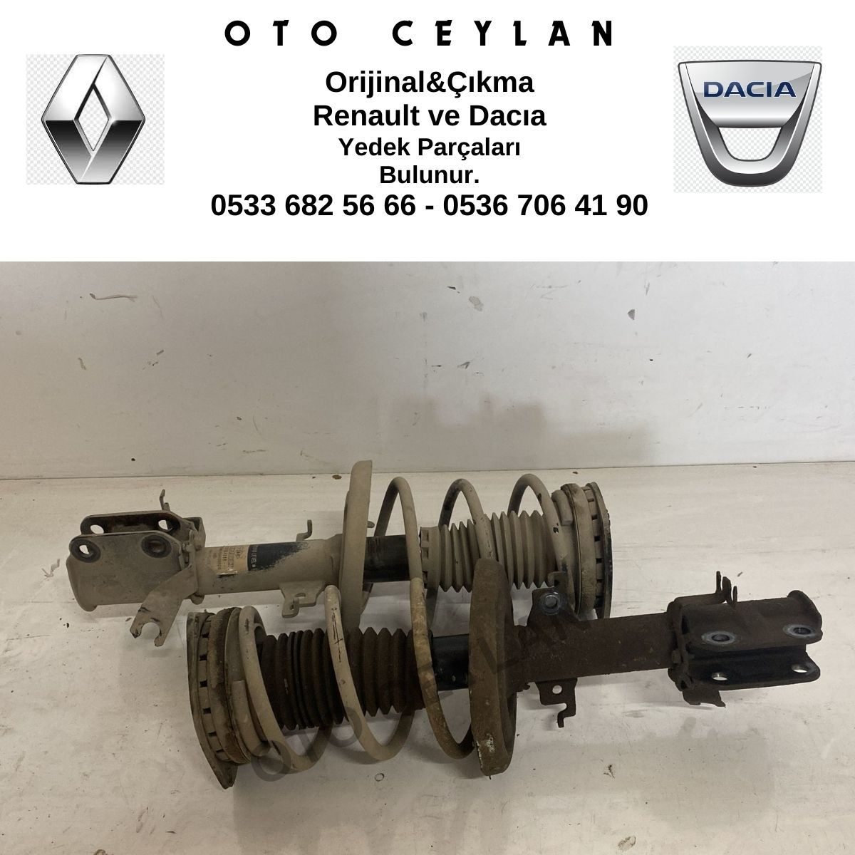 543028428R Fluence Ön Taşıyıcı Orijinal Çıkma
