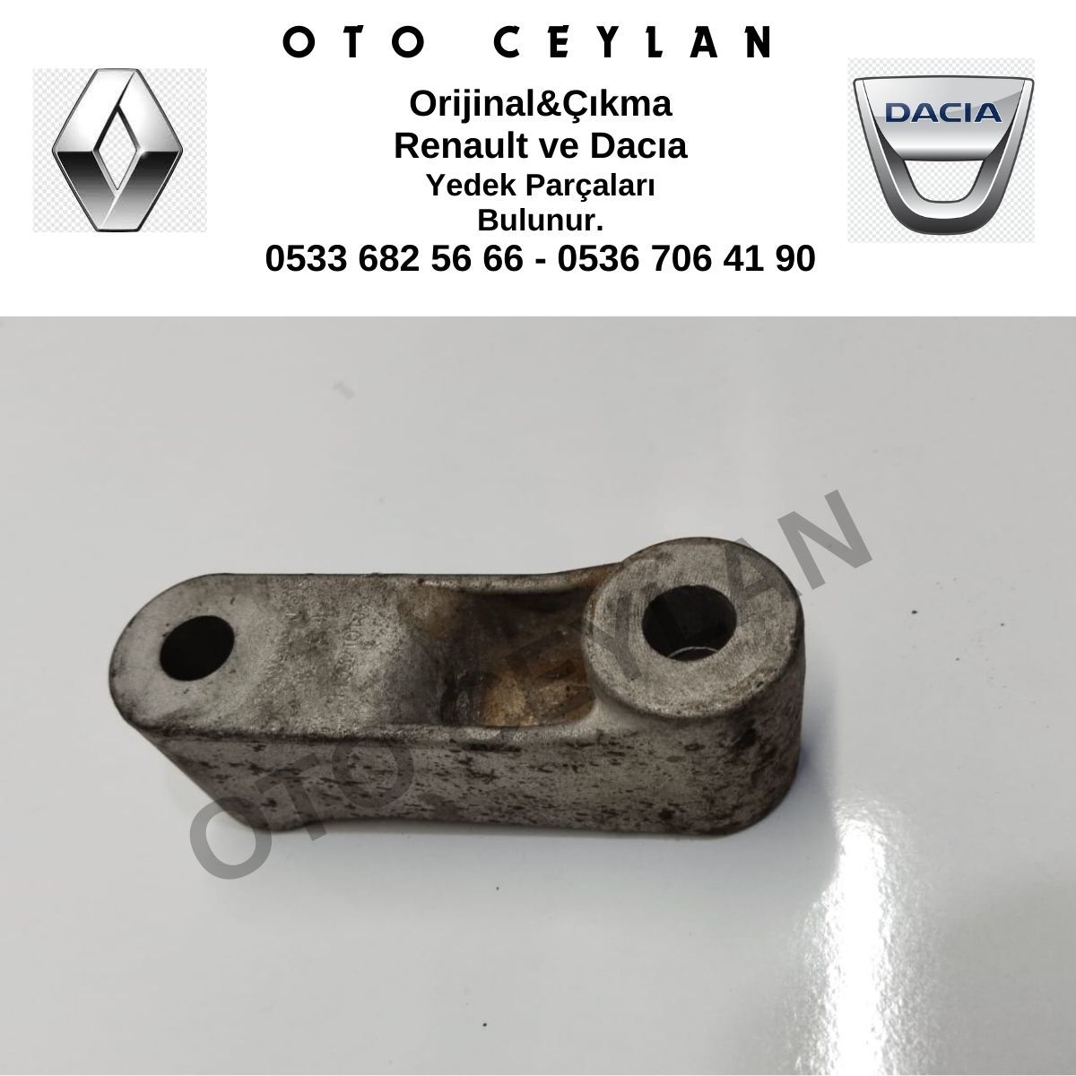 113321019R Yeni Duster Motor Takozu Orijinal Çıkma