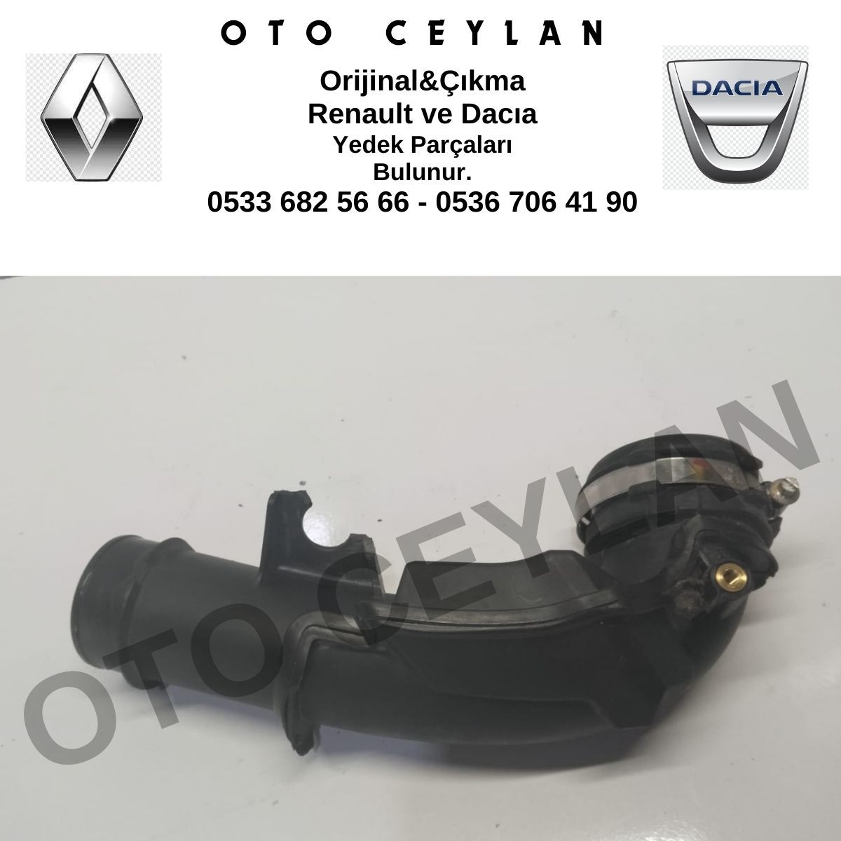 Clio 5 Turbo Borusu Orijinal Çıkma