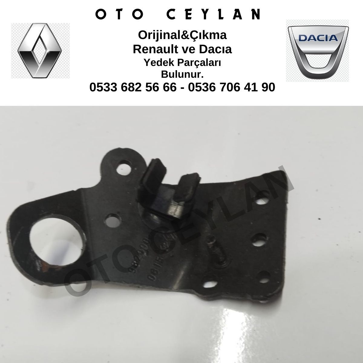 8200982000 Megane 3 Silindir Kapak Braketi Orijinal Çıkma