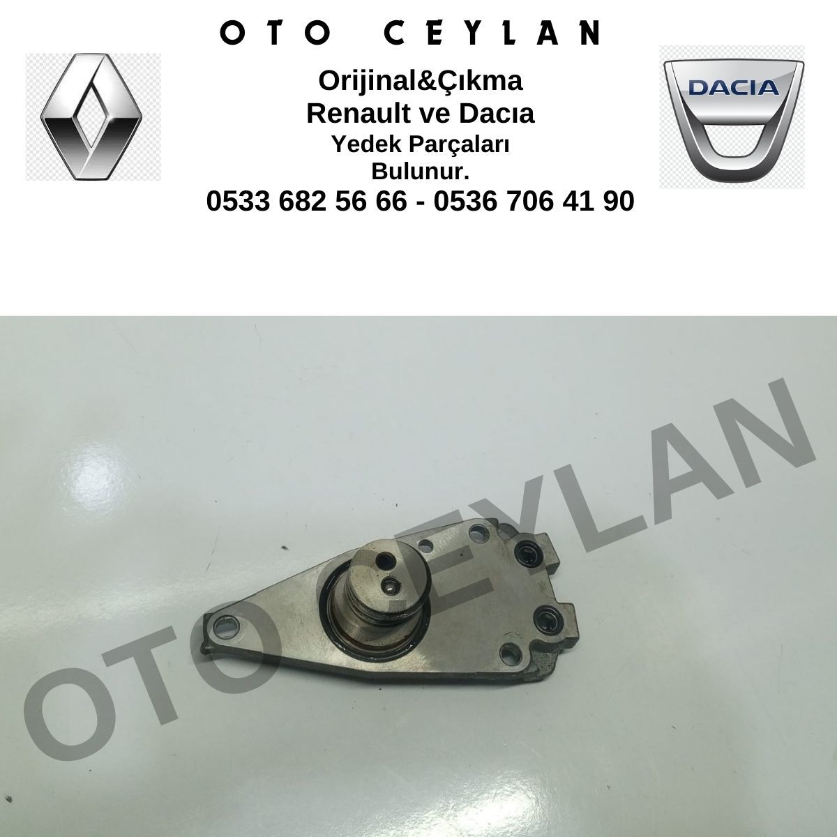 130415796R Clio 4 Captur Emme Eksantrik Defazör Yağ Kapağı 1.2 Tce H5F Orijinal Çıkma