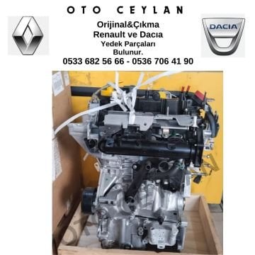 Motor Komple  1.0 Turbolu Clio 5 Captur Sandero 3 Lodgy Dokker Sıfır Orijinal