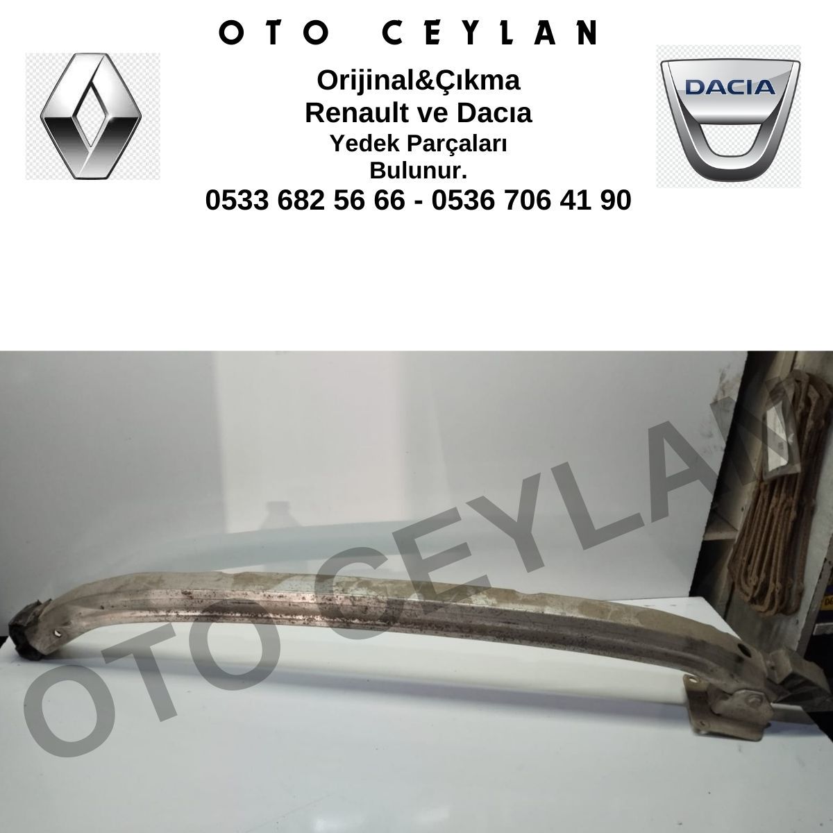 8200380507 Megane 2 Ön Tampon Demiri Orijinal Çıkma