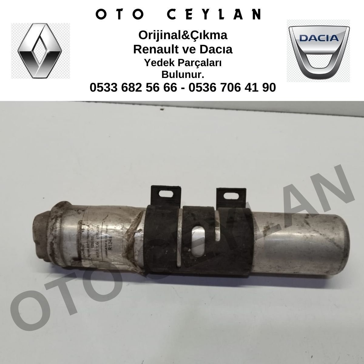 7700836314 Clio 2 1.5 Dci Klima Radyatör Kurutucu Tüpü Orijinal Çıkma