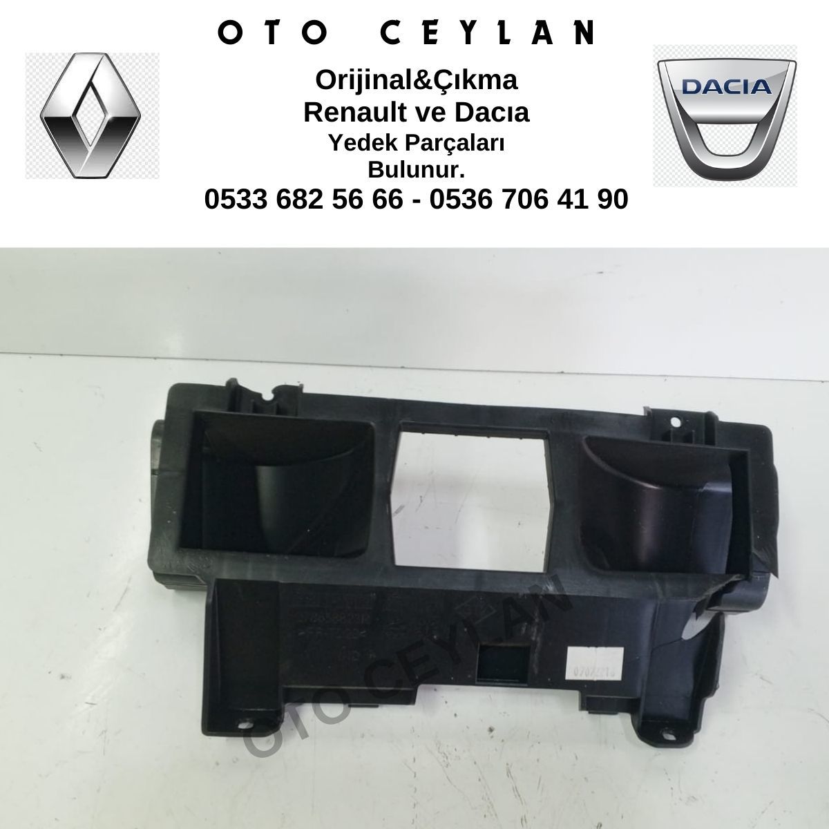 278658823R Duster 2 Gösterge Paneli Orijinal Çıkma