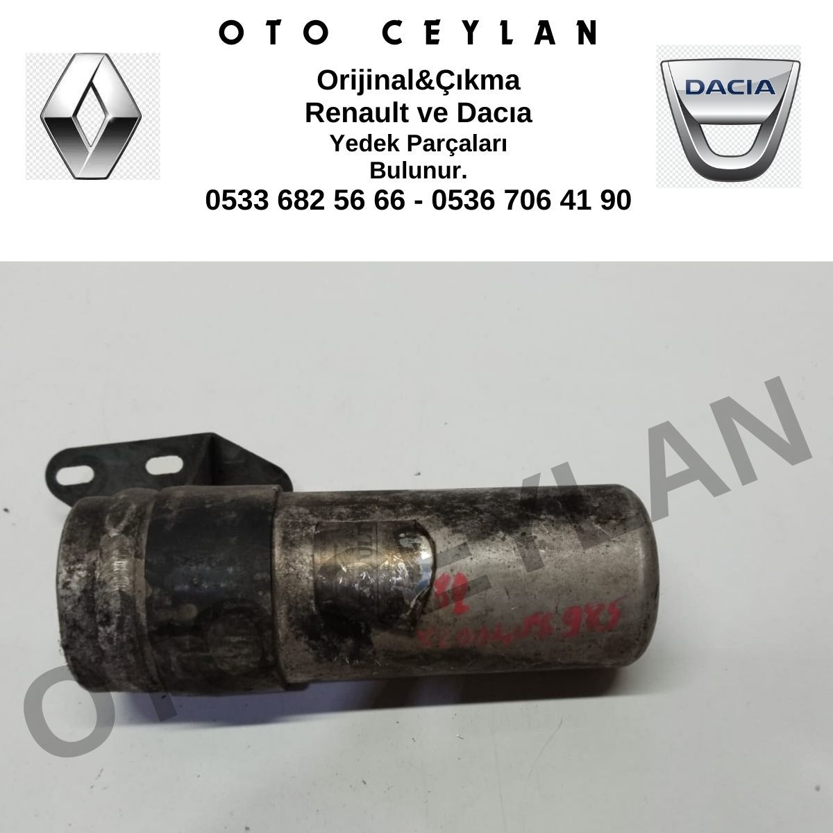 8200408985 Logan Sandero Megane Freon Şişesi Orijinal Çıkma