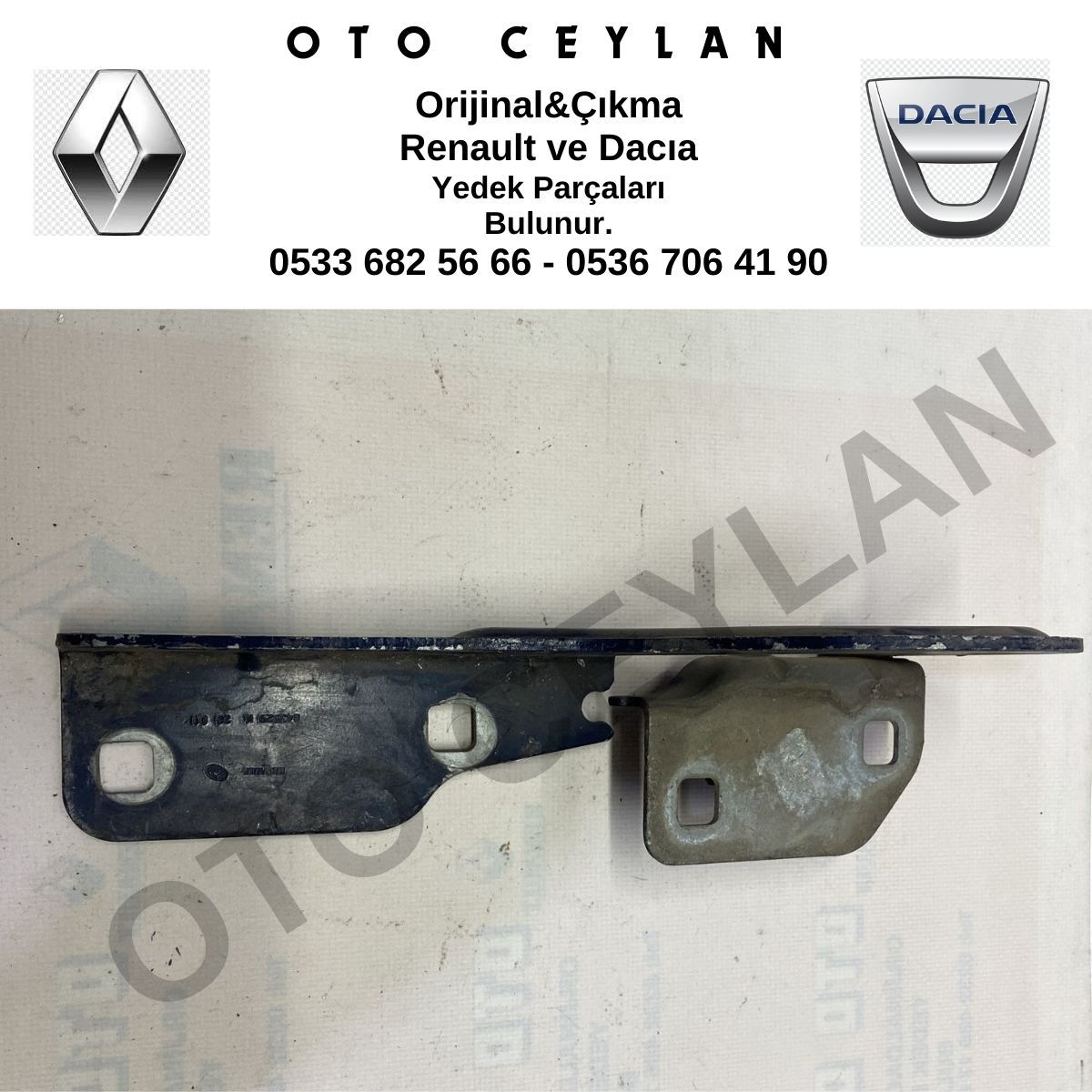 7700843529 Megane-Scenic Kaput Menteşesi Sol