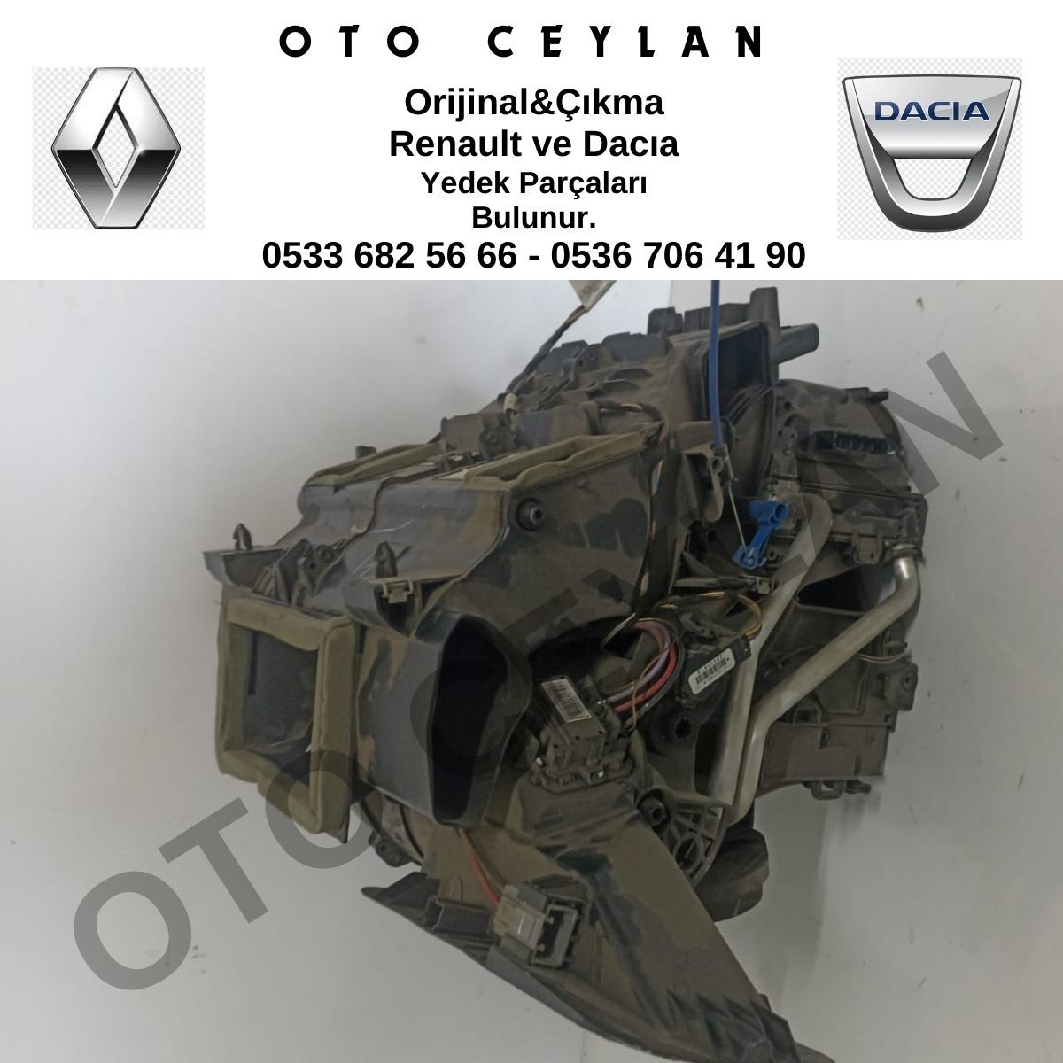 WH272705324R Clio 4 Kalorifer Gümbeti Orijinal Çıkma