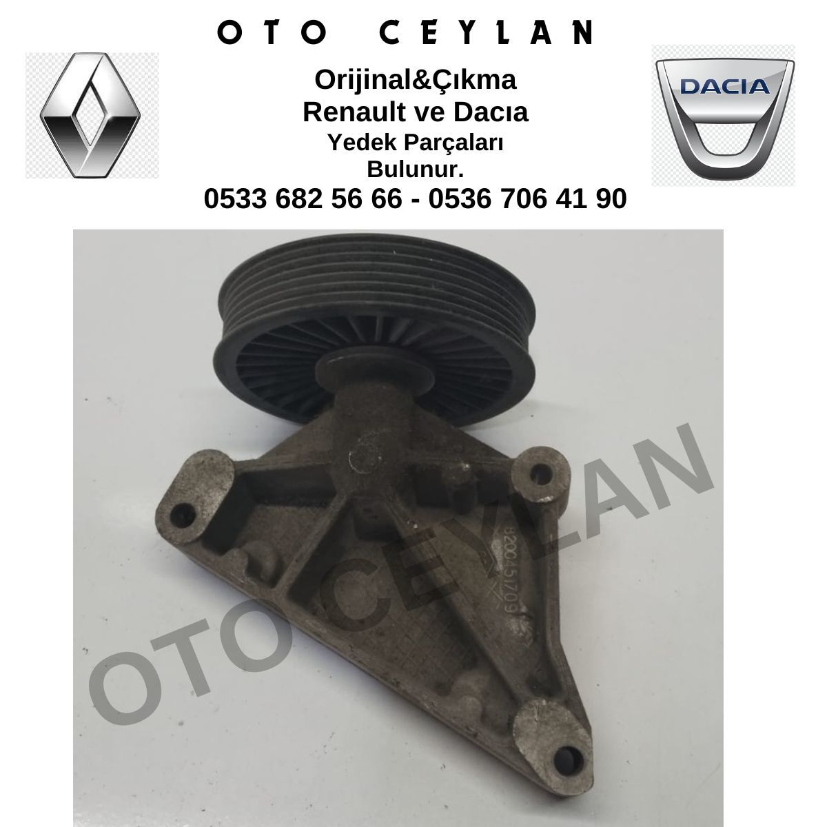 8200451709 Master 2 Alternatör Kayış Gergisi Orijinal Çıkma