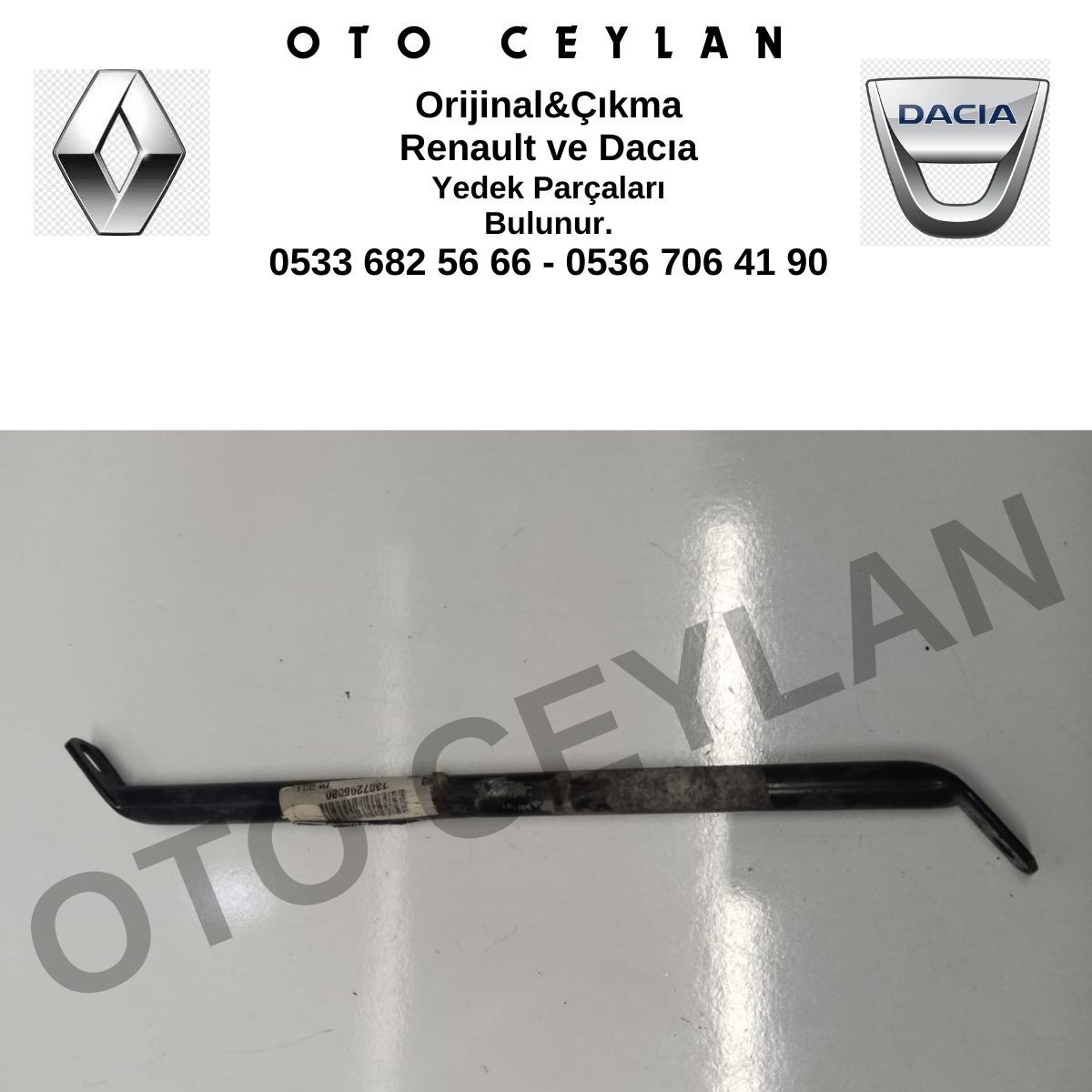 1307206080 Fiat Ducato Citroen Jumper Peugeot Sol Destek Ön Tampon Orijinal Çıkma