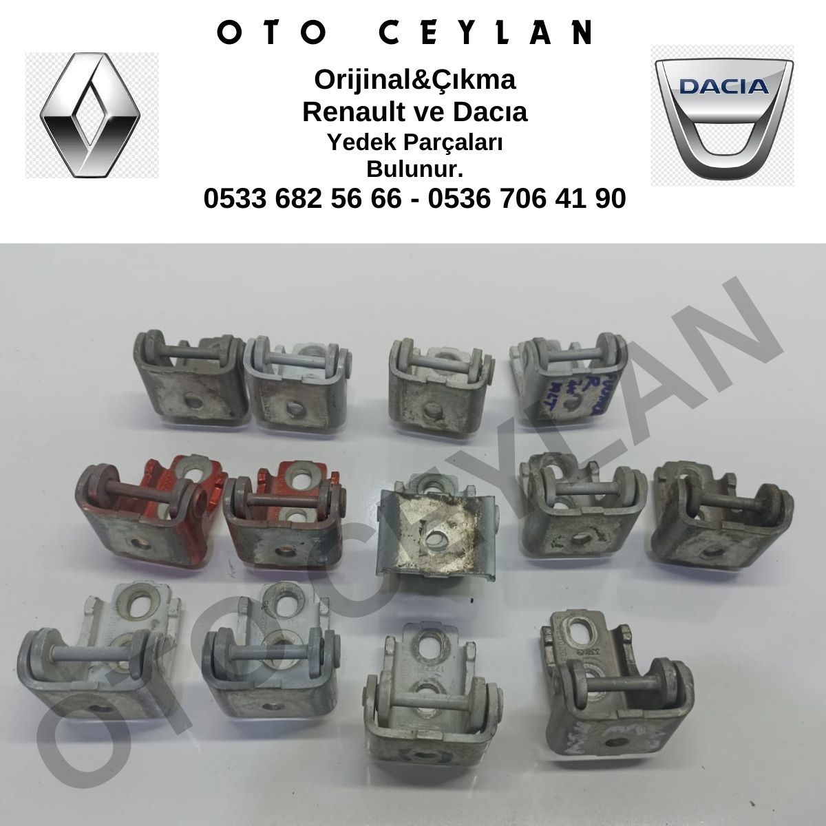 804200003R Clio 4 Megane Sağ Kapı Alt Menteşesi