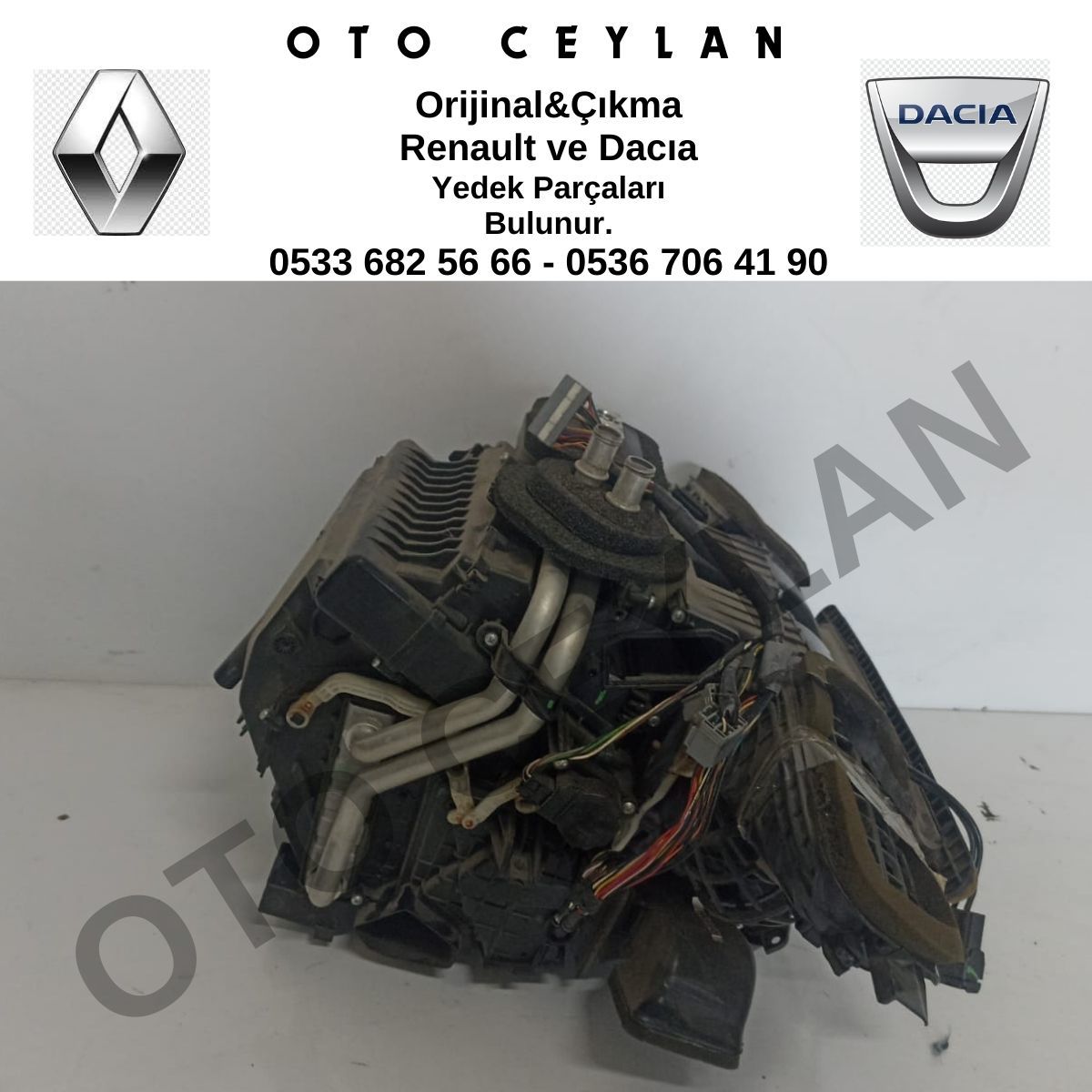 272701957R Fluence Kalorifer Gümbeti Orijinal Çıkma