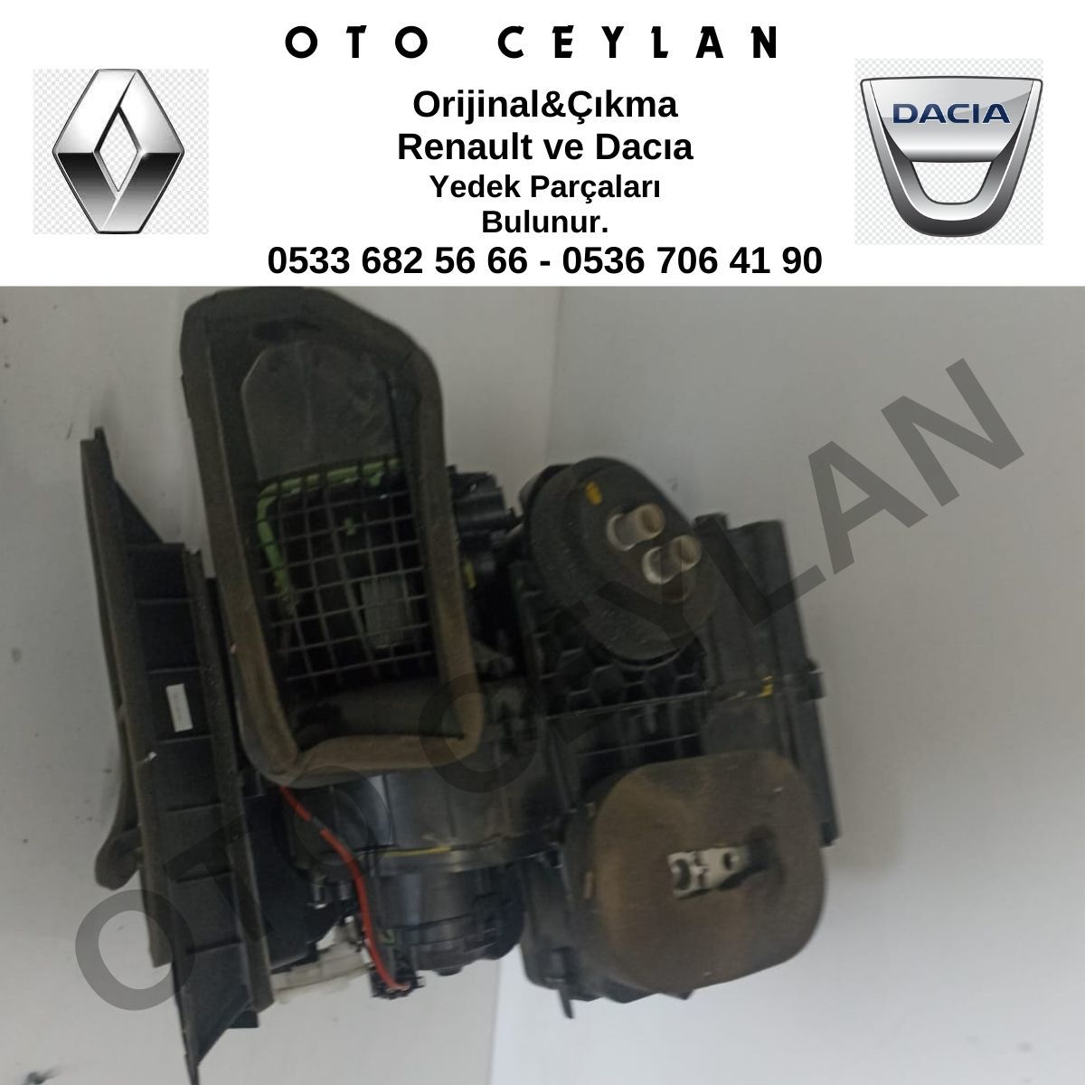 272702309R Sandero 3 2022 Kalorifer Gümbeti Orijinal Çıkma