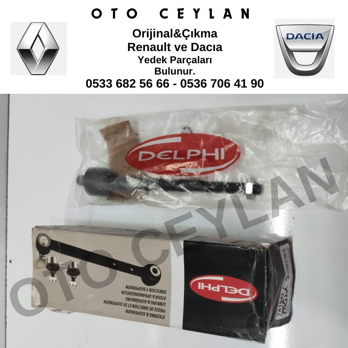 7701474448 Megane 2 Scenic Rot Mili Sıfır Delphi Marka