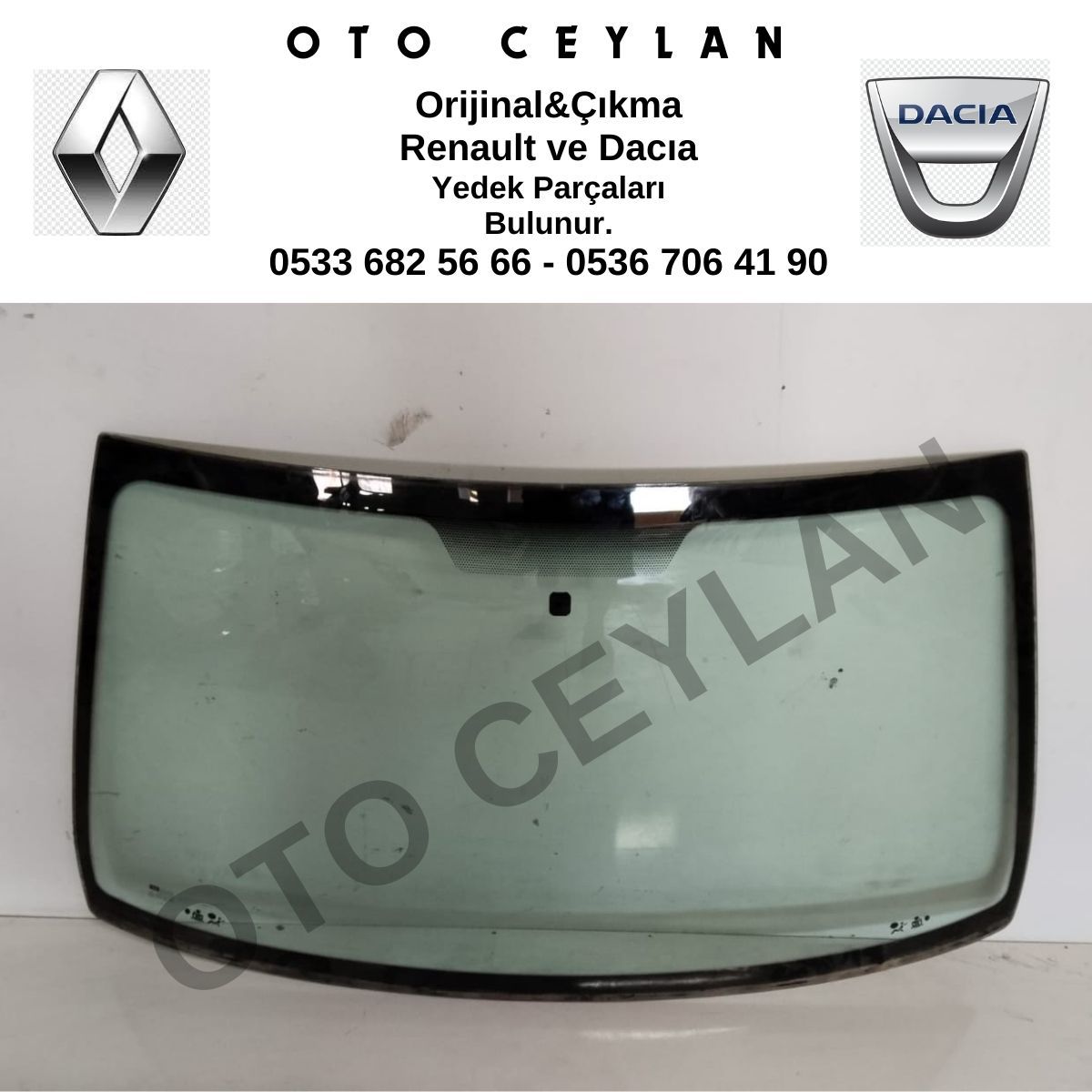43R001853 Clio Ön Cam Orijinal Çıkma
