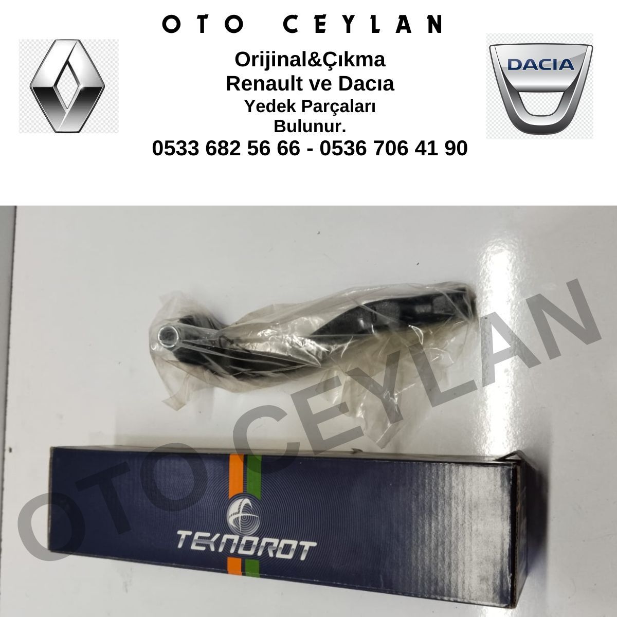 7701478408 Kango 2 Rot Başı Sağ Sıfır Teknorot Marka