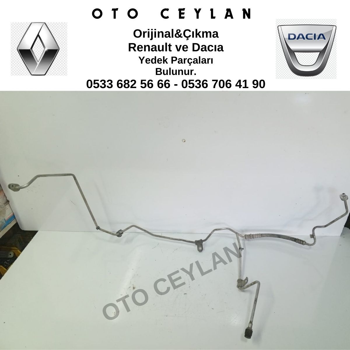 924406140R Megane 3 Klima Hortumu Orijinal Çıkma