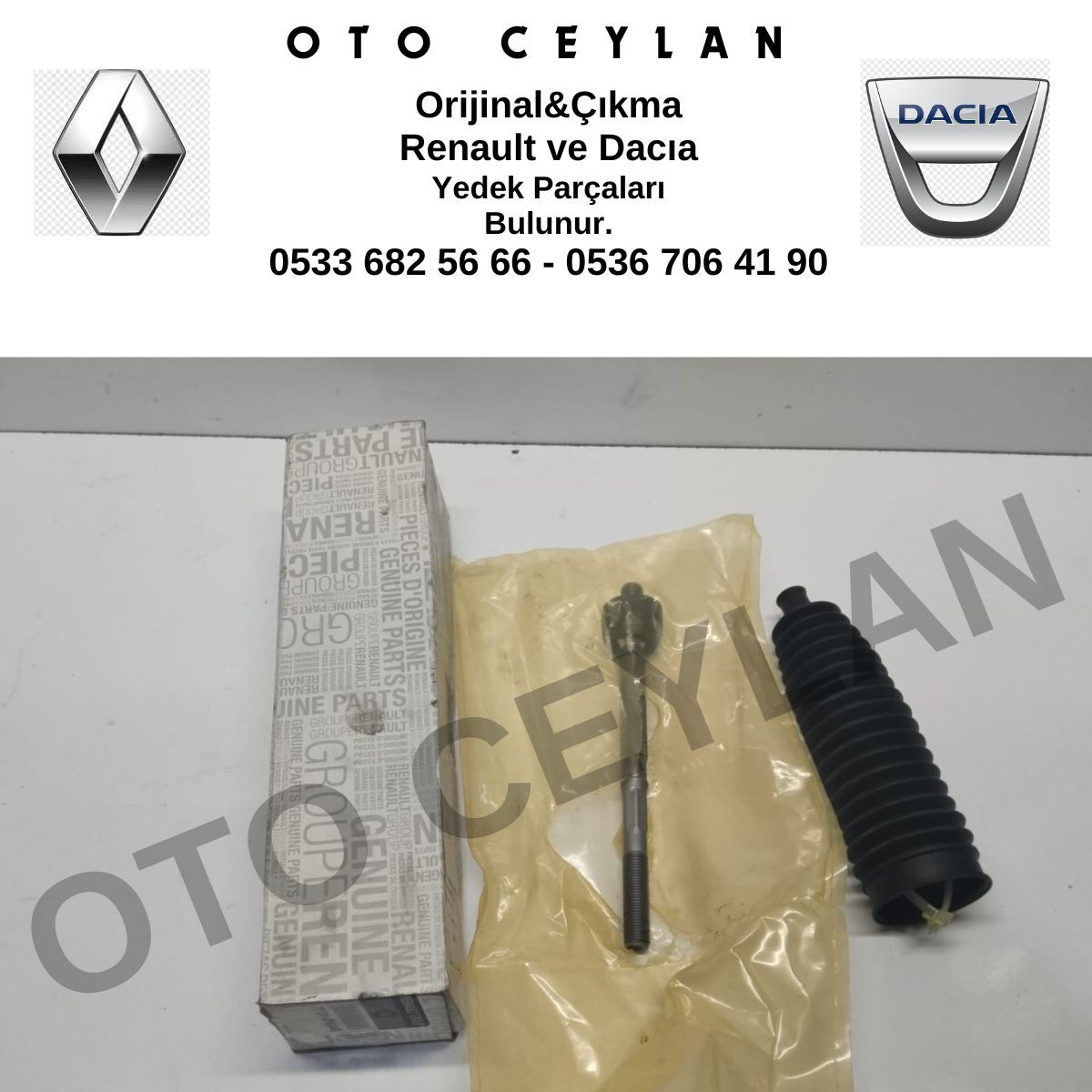 7701474448 Megane 2 3 Scenic 2 3 Fluence Rot Mili Sıfır Orijinal Mais