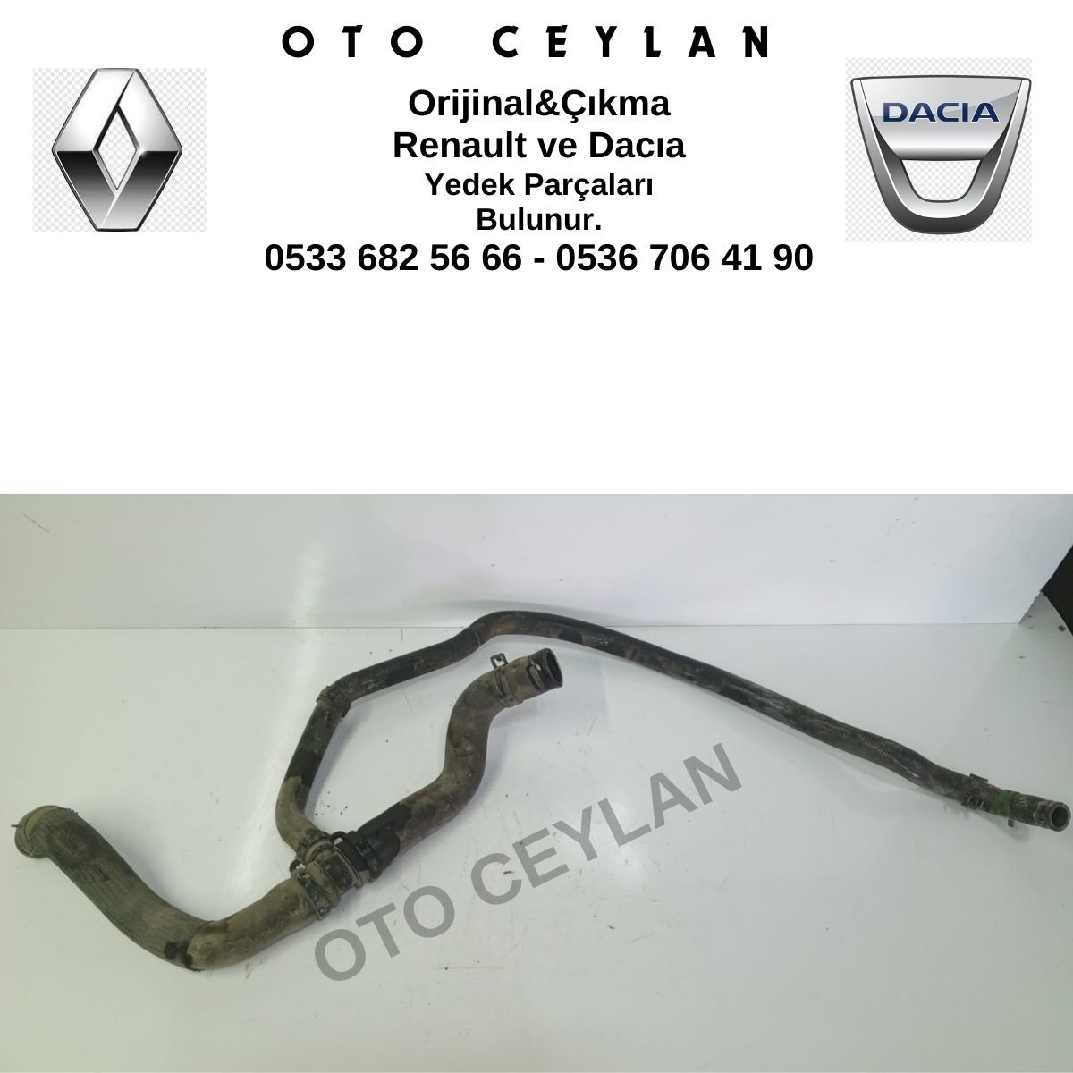 1800427425 Megane 3 Scenic 3 Radyatör Hortumu Orijinal Çıkma