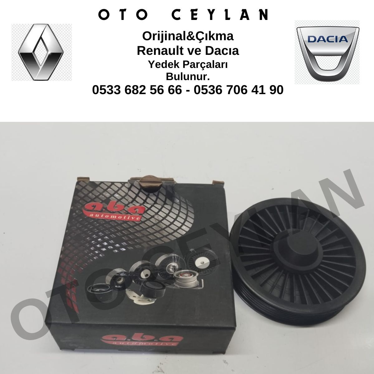 7700314075 ABA 25204075 Laguna Master Gergi Rulmanı Sıfır Yan Sanayi
