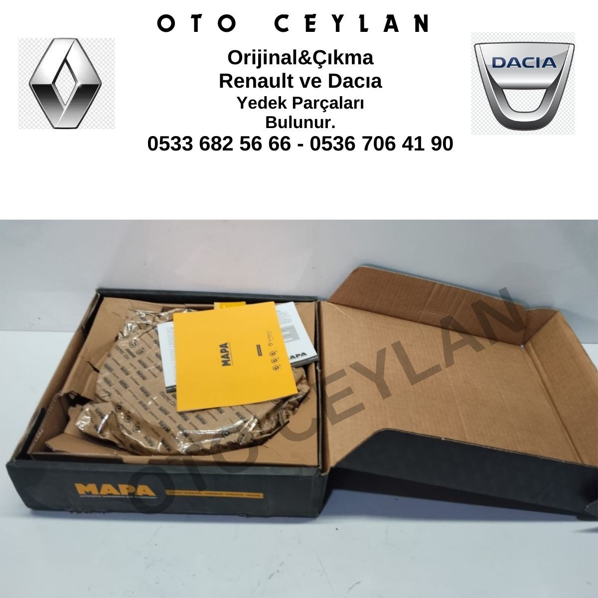 004240809 Debriyaj Seti Sıfır Mapa Marka