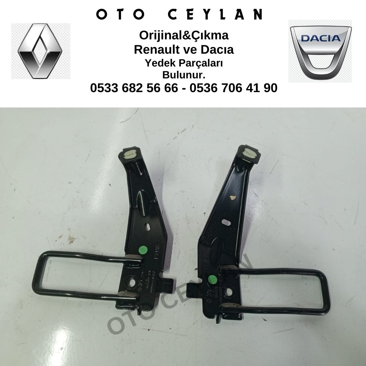 883928729R Megane 3 Koltuk Arkalığı Tutucusu Orijinal Çıkma